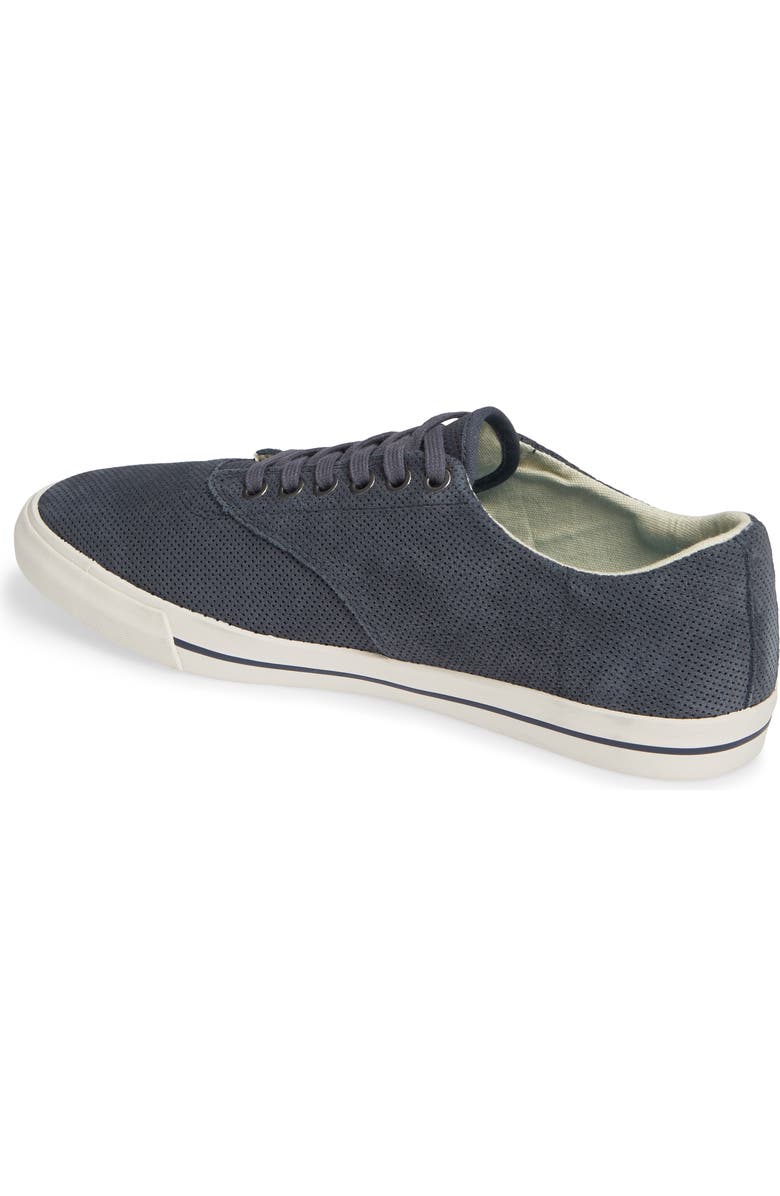SeaVees Hermosa Plimsoll Varsity Perforated Sneaker, Alternate, color,