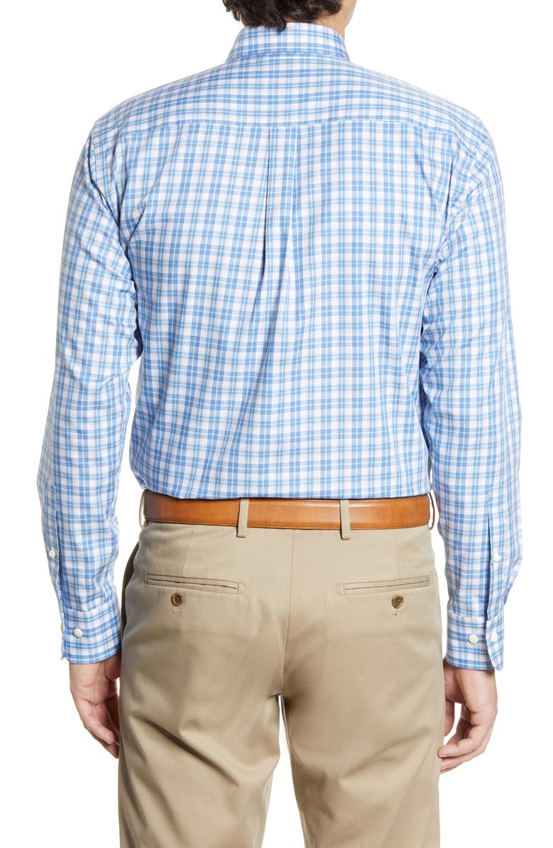 Peter Millar Langley Grand Classic Fit Plaid Button-Down Shirt, Alternate, color, 