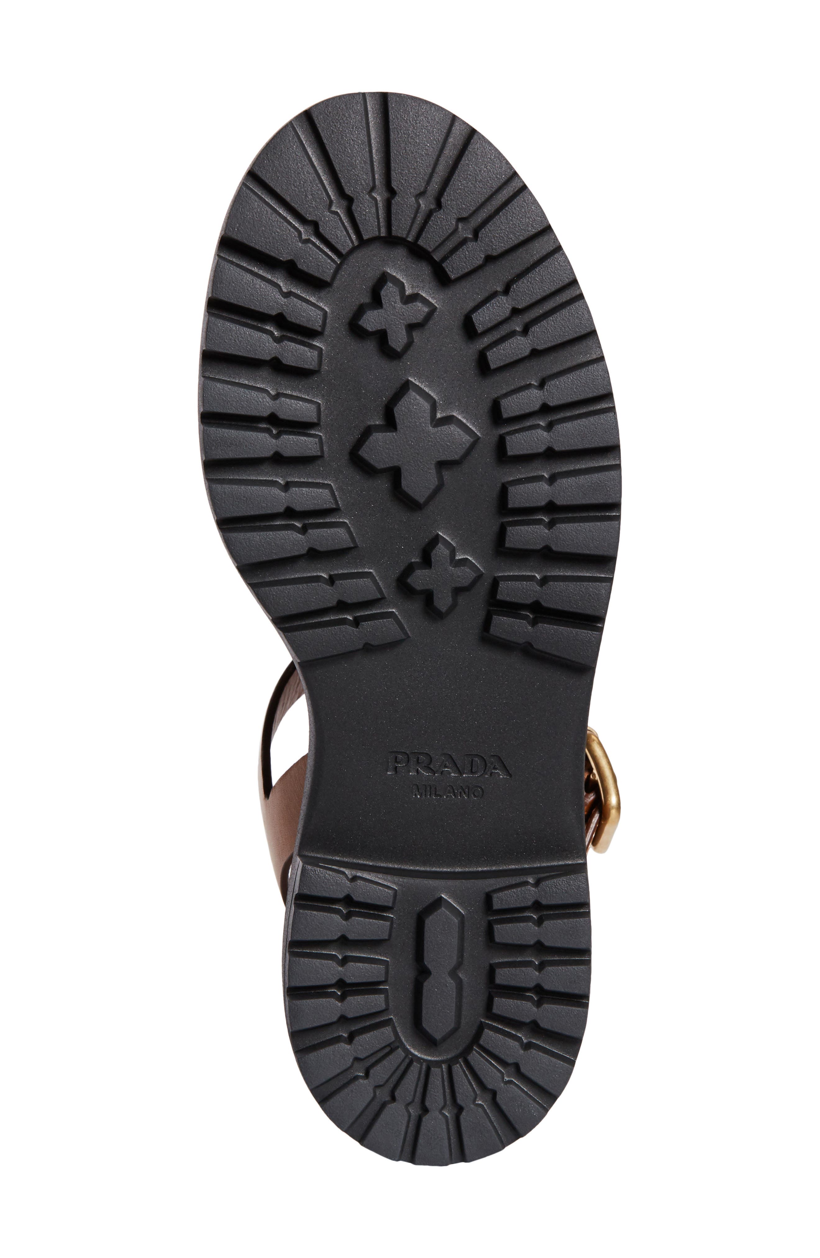 Platform Cage Sandal, Alternate, color, CUOIO