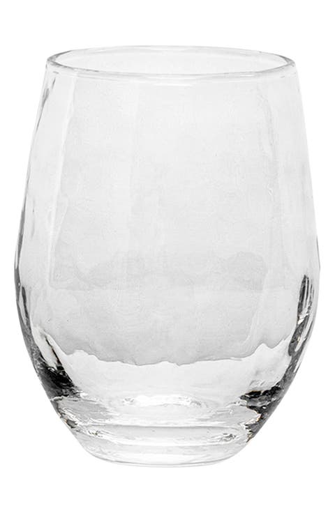 Puro Stemless White Wine Glass