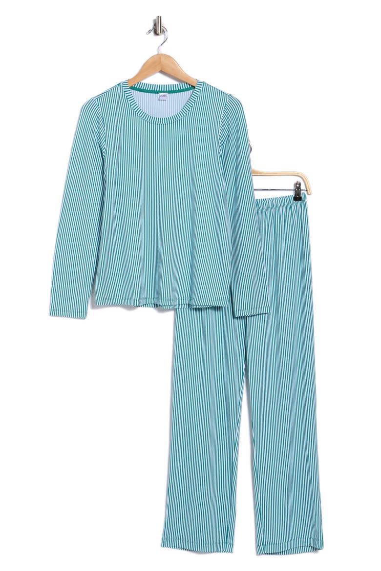 Tight Fit Family Pajama Set, Alternate, color, PEPPERMINT PINES