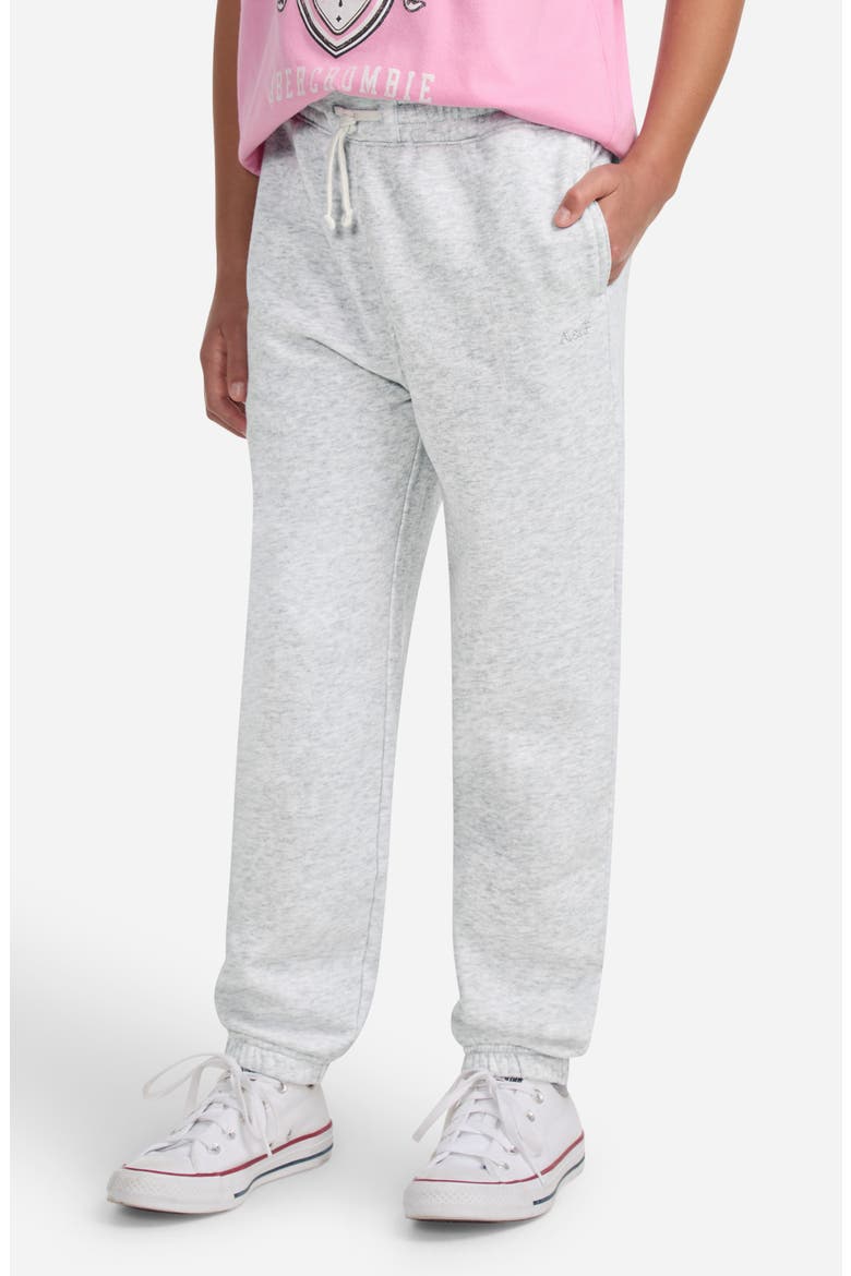 Kids' Essential Fleece Joggers, Alternate, color, LIGHT GREY HEATHER