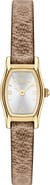COACH Greta Leather Strap Watch, 15.3mm