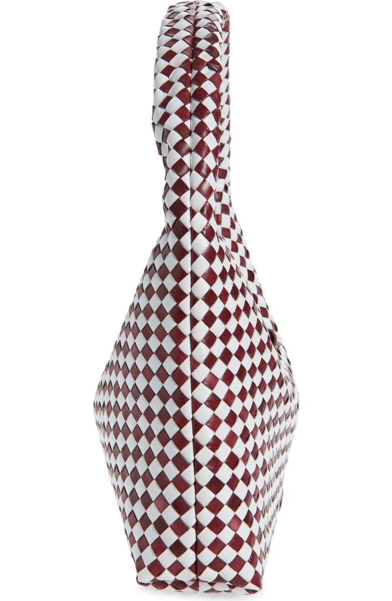 Loeffler Randall Willow Hobo Bag, Alternate, color, Maroon/ White