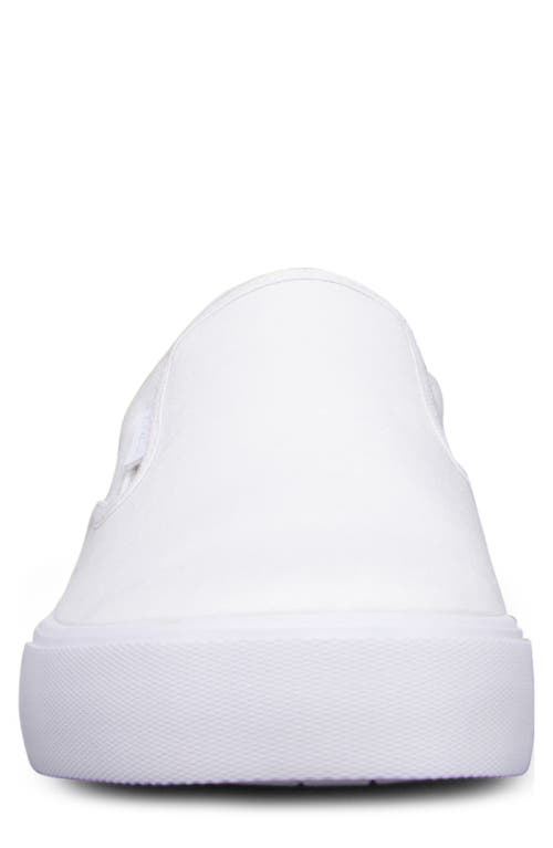 Lugz Clipper Slip-on Sneaker In White