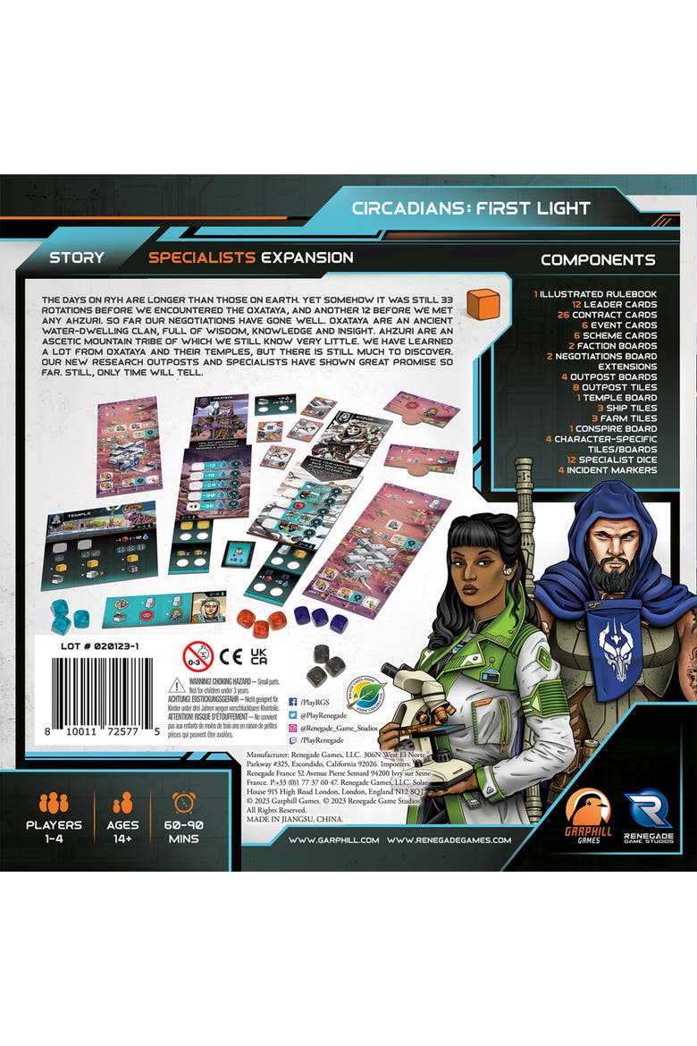 Circaadians First Light Specialists Expansion, Alternate, color, Multicolored