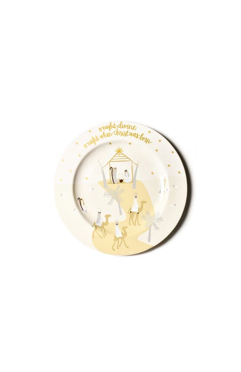 Fair Skin O Holy Night Round Platter
