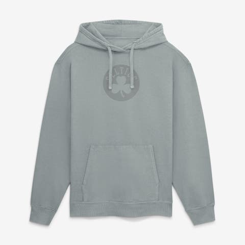 Men's Fanatics Gray Boston Celtics Washed Hoodie