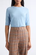 Veronica Beard Shana Crewneck Cashmere Sweater