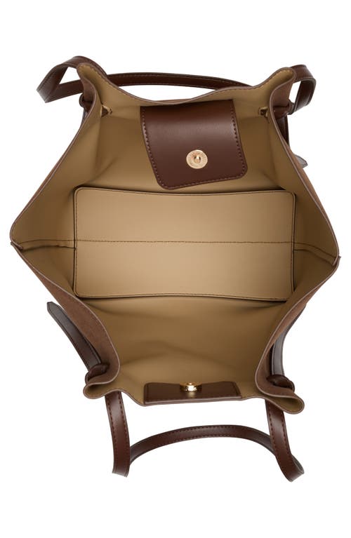 Urban Expressions Handbags Faux Suede Tote In Brown