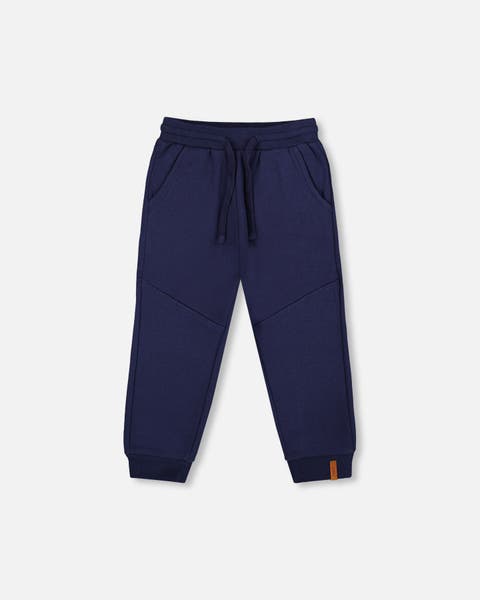 Deux Par Deux Fleece Sweatpants - Blue main image 0