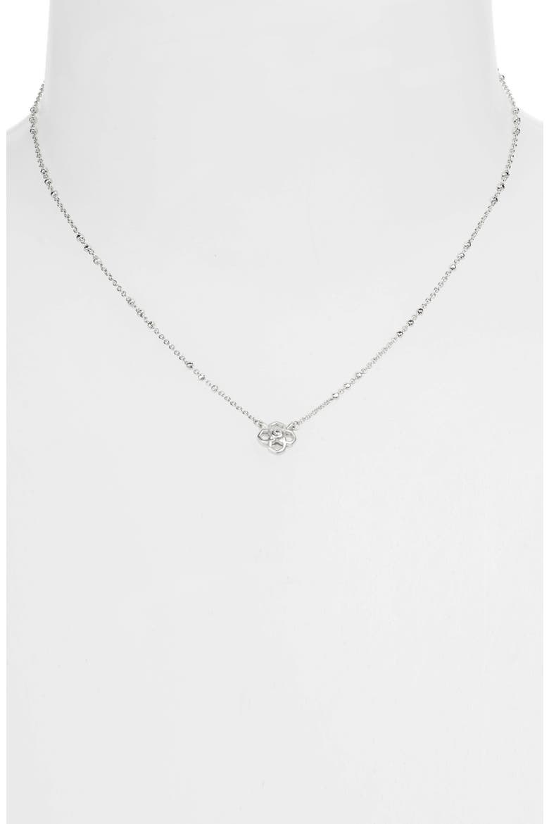 Rue Pendant Necklace, Alternate, color, RHODIUM/ WHITE CZ