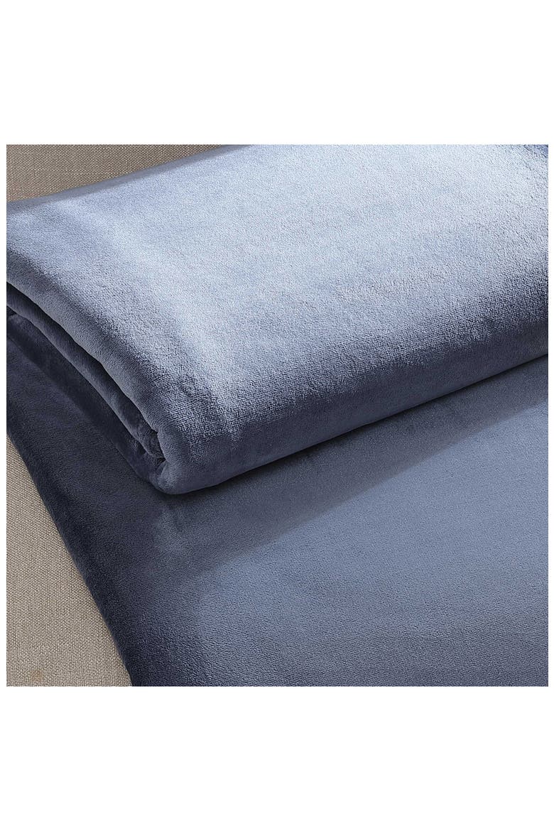 Core Plush Blanket, Alternate, color, SLATE B LUE