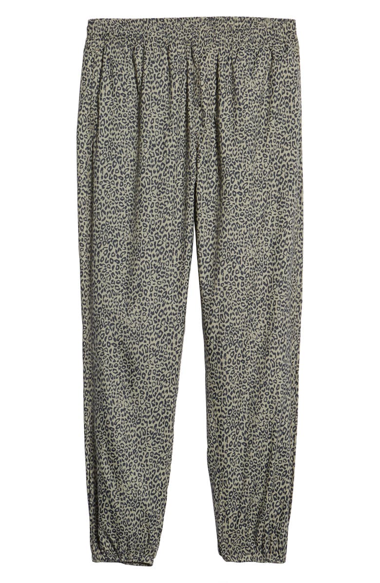 Obey Easy Pant II Leopard Print Jogger Pants, Alternate, color,