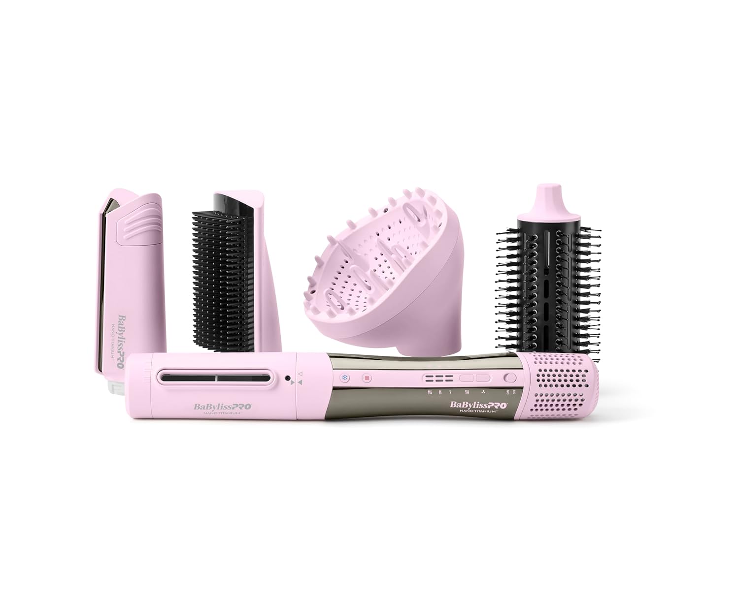 Babylisspro Nano Titanium Limited Edition Style/switch Ionic Multi-styler & Dryer In Pink