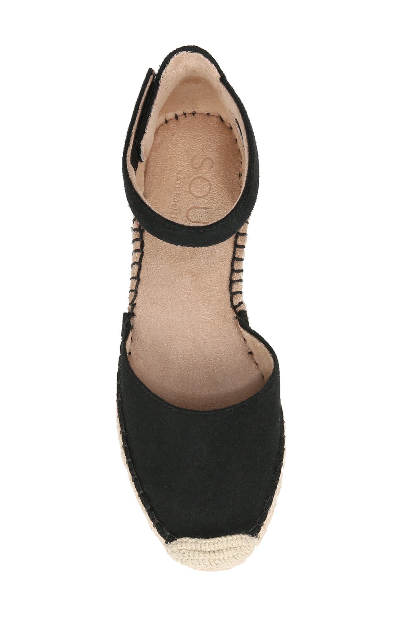 SOUL NATURALIZER Wren Ankle Strap Espadrille Platform Sandal - Wide Width Available, Alternate, color, 
