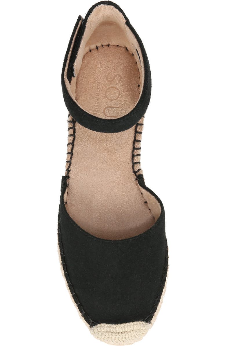 SOUL NATURALIZER Wren Ankle Strap Espadrille Platform Sandal - Wide Width Available, Alternate, color,