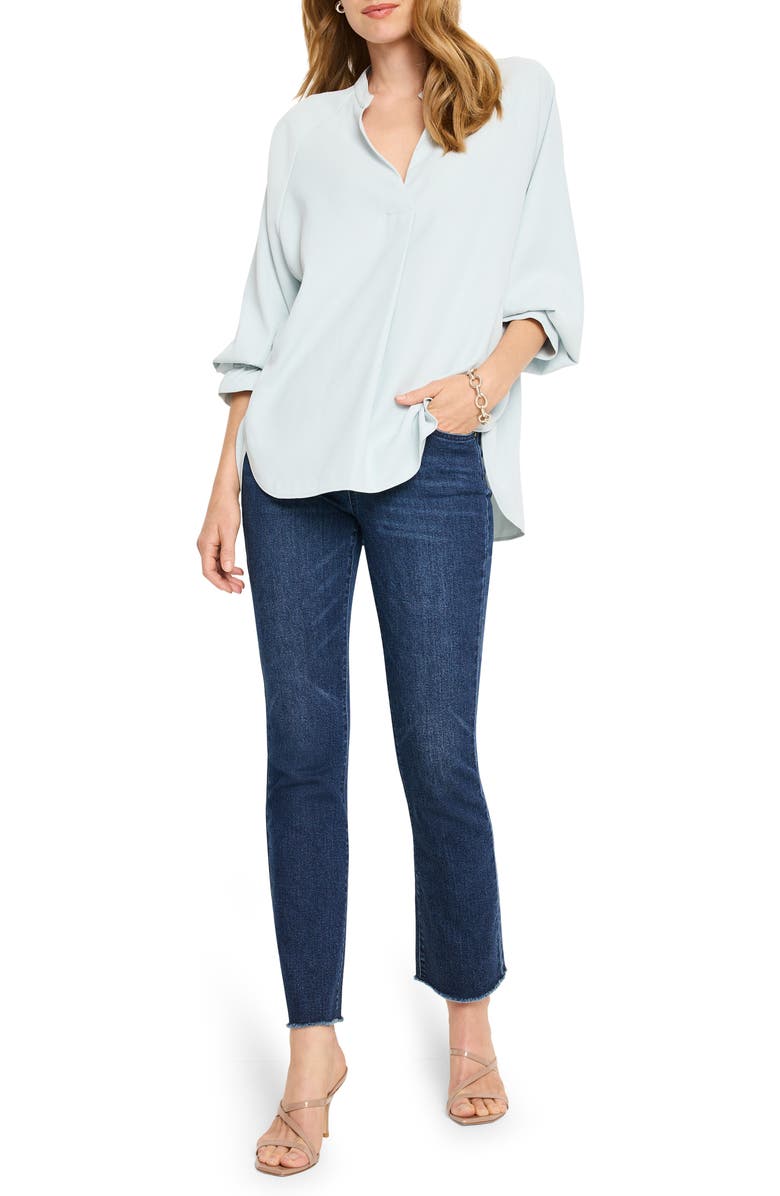 NIC+ZOE Breezy Back Tie Top, Alternate, color, Starlight