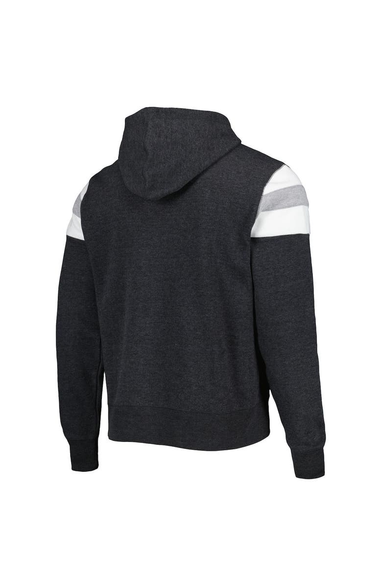 '47 Men's '47 Heathered Black Las Vegas Raiders Premier Nico Pullover Hoodie, Alternate, color, Black