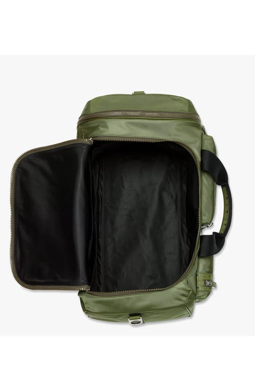 Mcm Ottomar Weekender Backpack In Green