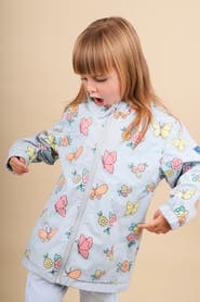 Holly and Beau Color Changing Hooded Raincoat