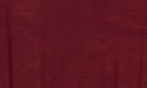 Go Couture Ruffle Cold Shoulder Maxi Dress In Burgundy