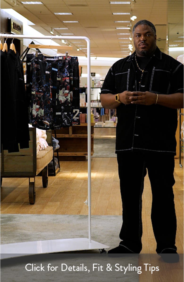 Flight Oversize Cat Scratch Mesh Shorts, sales video thumbnail