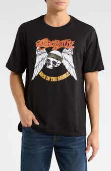 James Campbell Aerosmith Graphic T-Shirt
