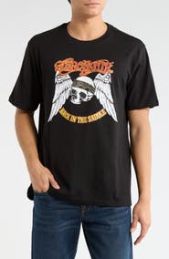 James Campbell Aerosmith Graphic T-Shirt