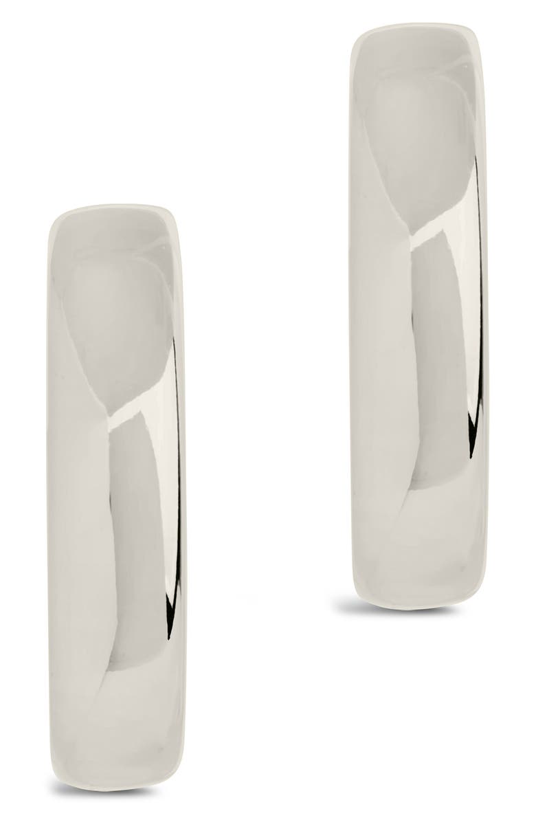 Sterling Forever Liviana Hoop Earrings, Alternate, color,