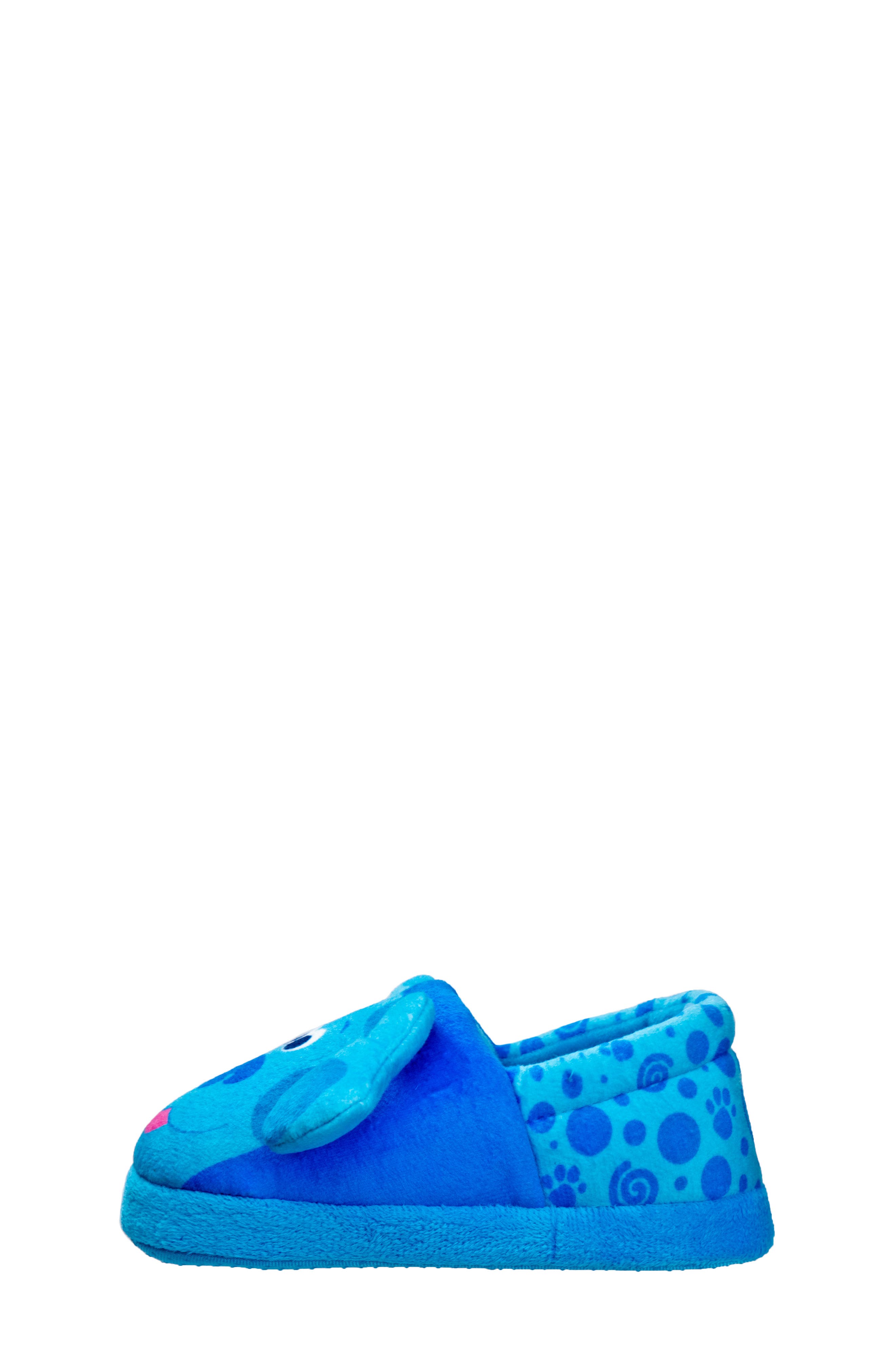 Kids' Blue's Clues Mismatched Slippers, Alternate, color, BLUE