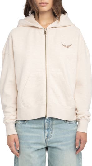 Hvit×zu sweat VZ Cross Sweat White – VONZEUS