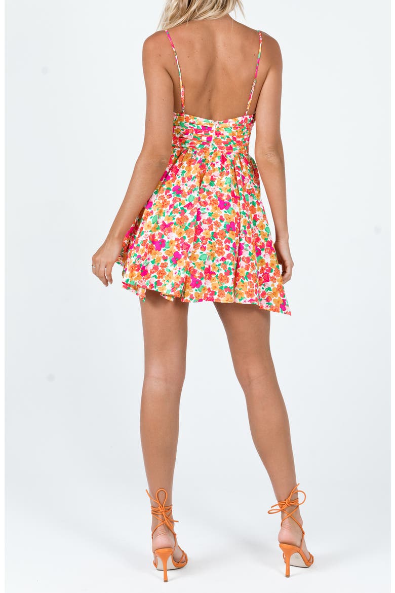 Barrette Floral Minidress, Alternate, color, FLORAL LOW IMPACT