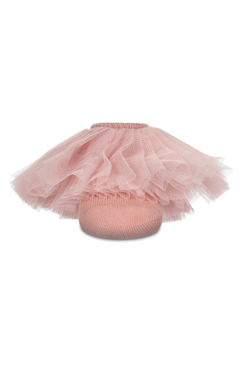 Oversized Tutu Ballerina Anklet Socks, Alternate, color, Blush Pink