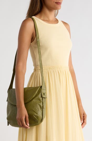 Bonita Leather Messenger Bag