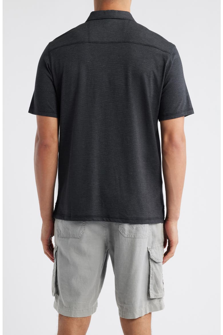 Harbor Isles Polo, Alternate, color, BLACK
