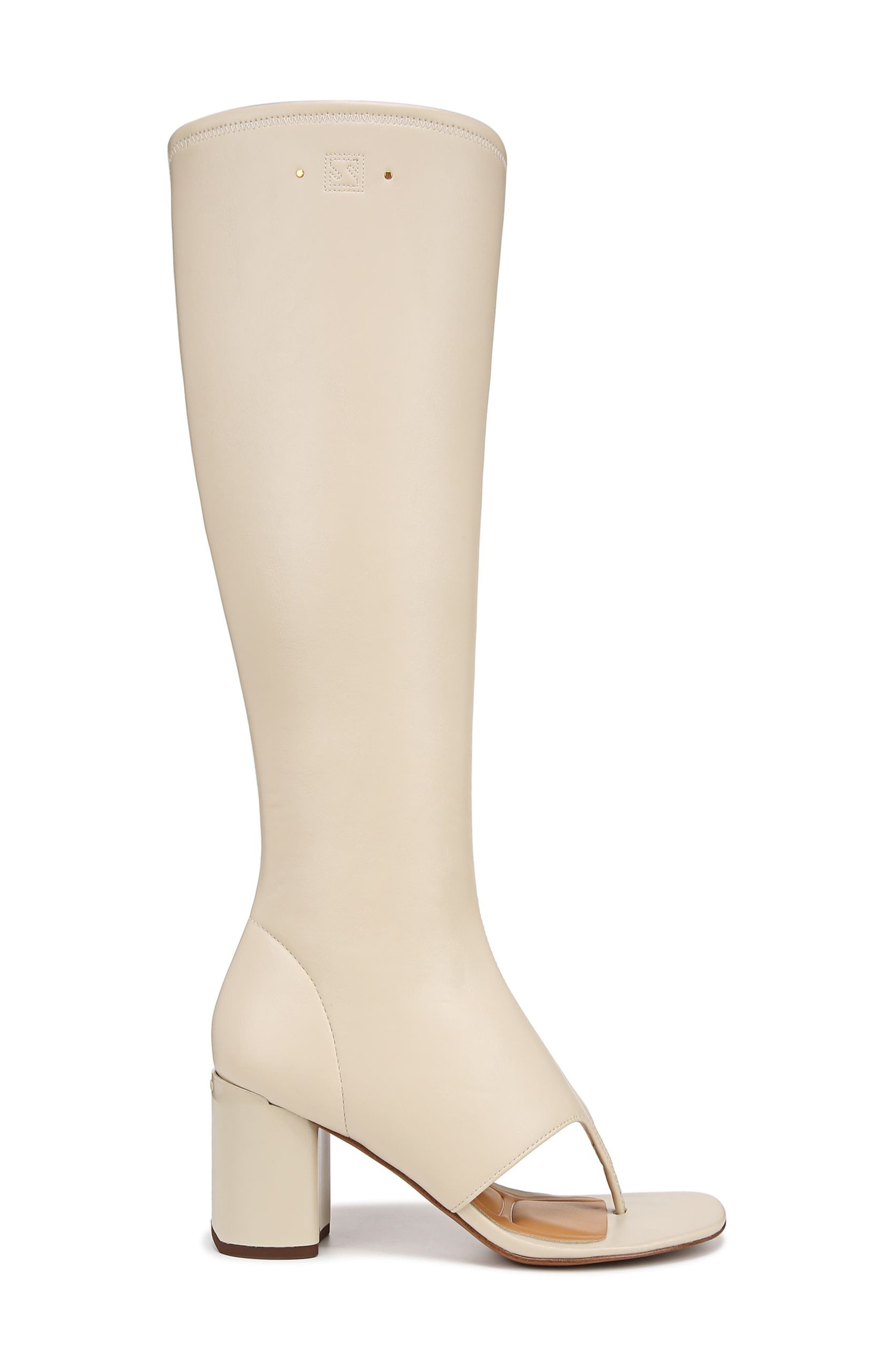SARTO by Franco Sarto Odette Peep Toe Boot, Alternate, color, 
