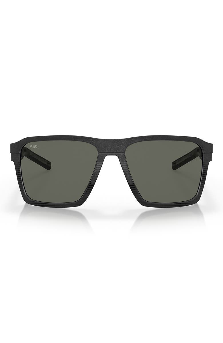 Costa Del Mar Antille 58mm Polarized Square Sunglasses, Main, color,
