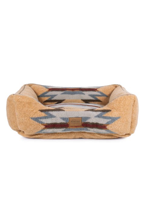 High Pile Fleece Kuddler Dog Bed