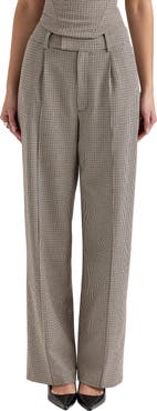HOUSE OF CB Hayden High Waist Wide Leg Trousers