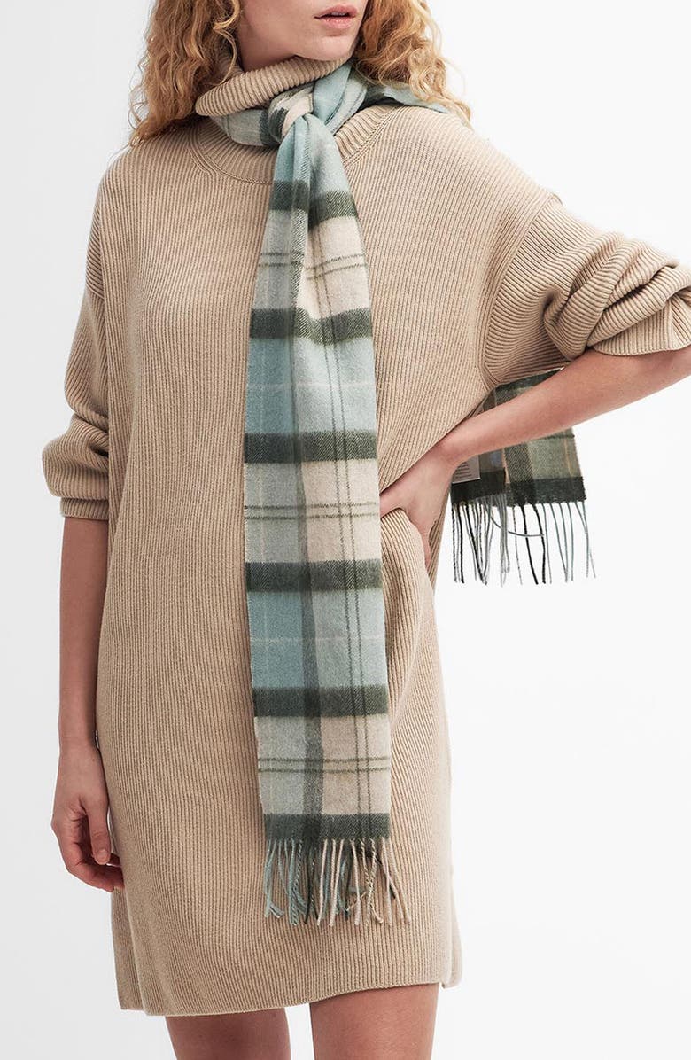 Barbour Tartan Wool & Cashmere Scarf, Main, color, 