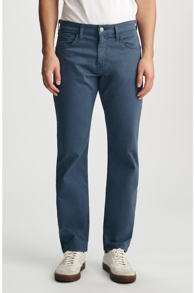 Matt Relaxed Straight Leg Twill Pants, Main, color, ALLURE TWILL