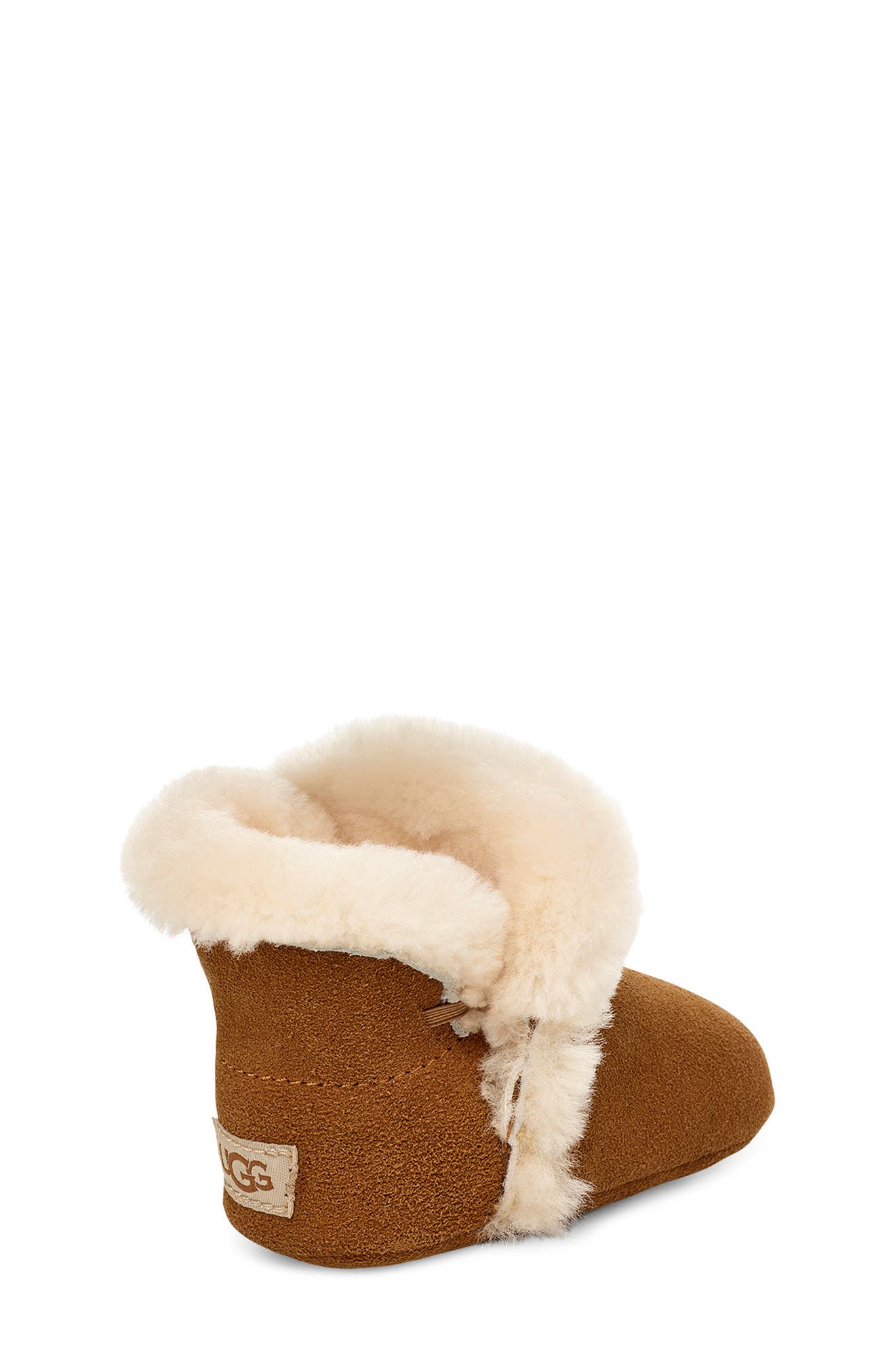 lassen genuine shearling crib shoe