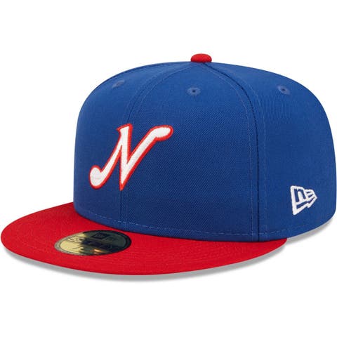Men's New Era Blue Nashville Sounds Authentic Collection Team Alternate 59FIFTY Fitted Hat