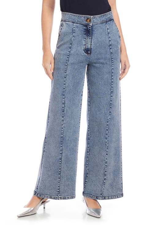 Kristen High Waist Wide Leg Trouser Jeans