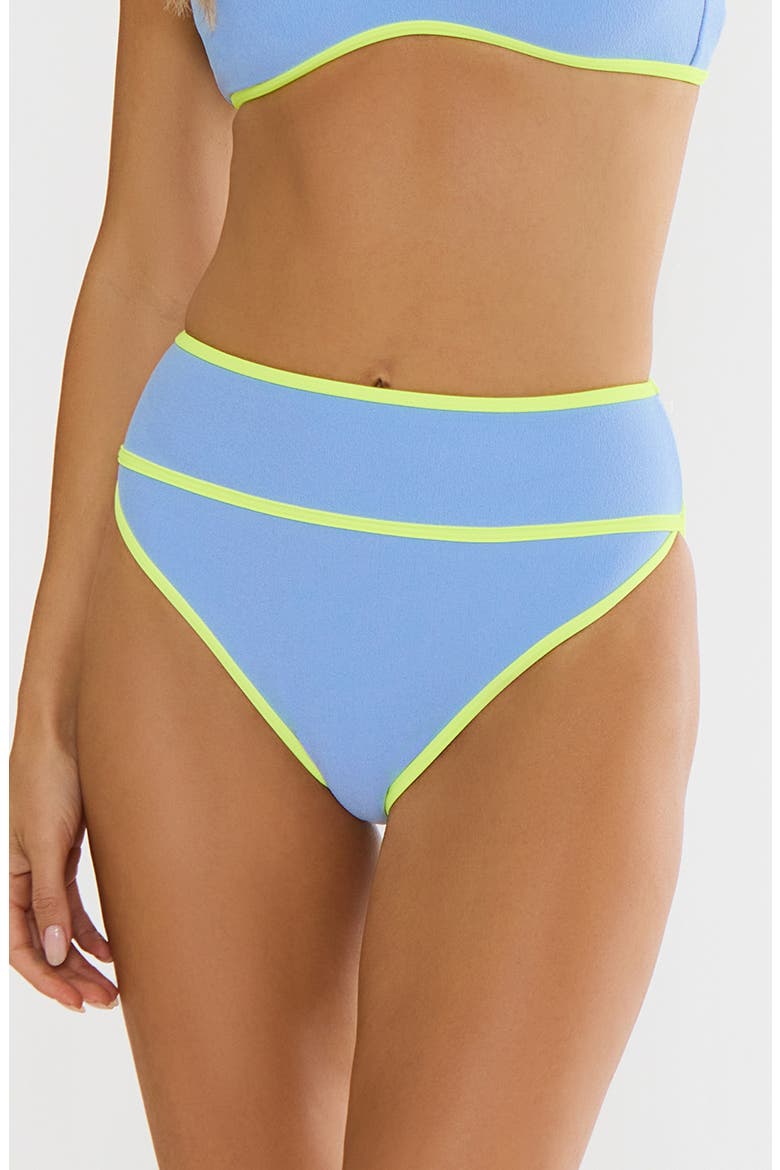 Carlotta High Waist Swim Bottoms, Main, color, ELECTRIC COAST