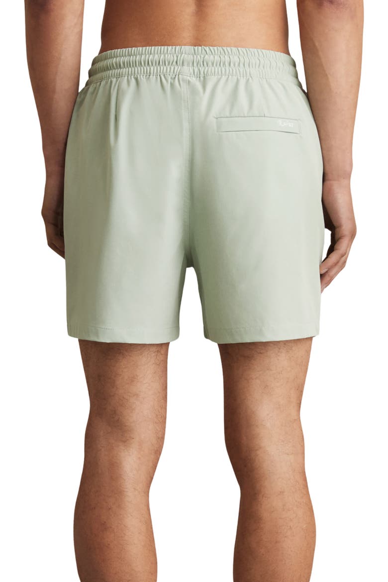 Cliff Water Resistant Swim Trunks, Alternate, color, MINT GREEN