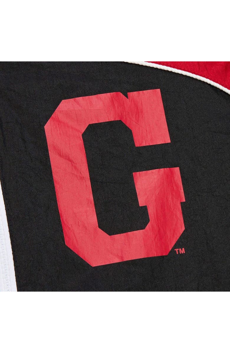 Mitchell & Ness Men's Mitchell & Ness White Georgia Bulldogs Big Shot Premium Full-Zip Windbreaker, Alternate, color, White