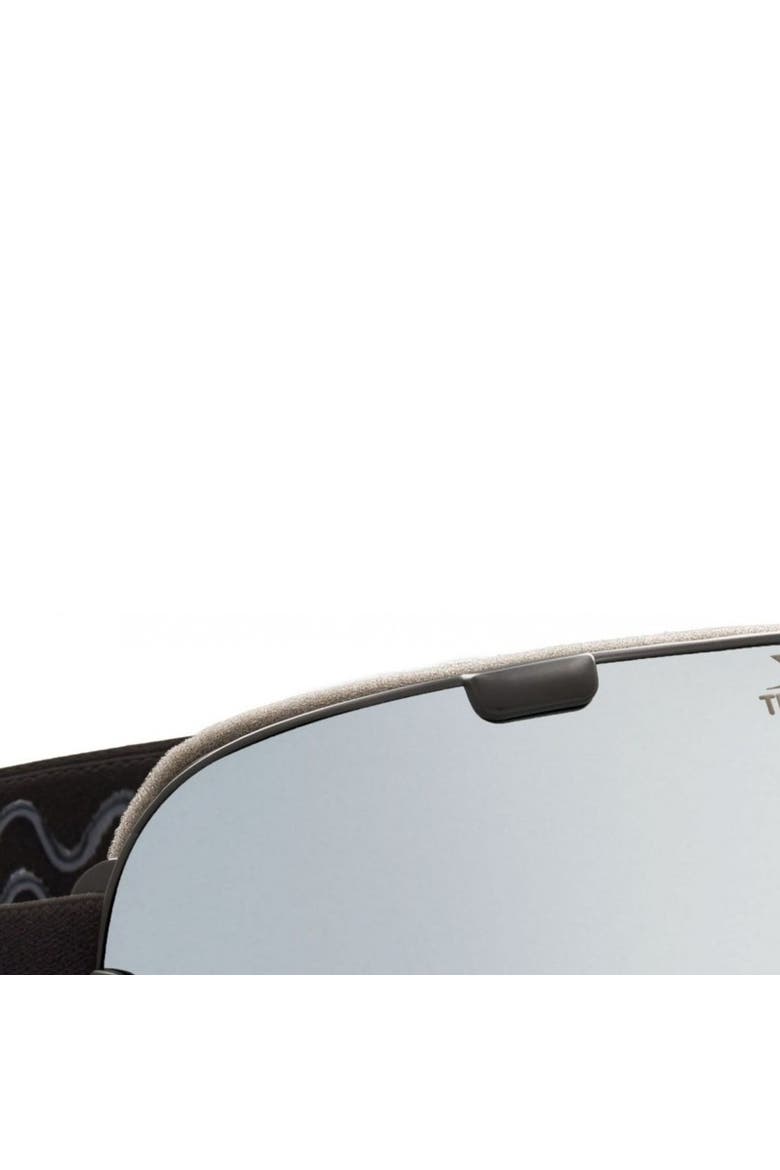 Bond Mirrored Dual Lens Ski Goggles, Alternate, color, Matt Black Frame