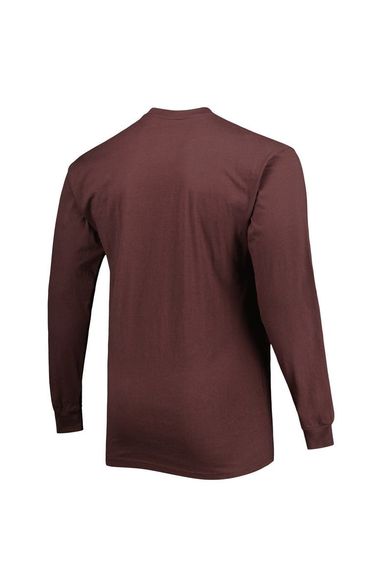 PROFILE Men's Brown San Diego Padres Big & Tall Long Sleeve T-Shirt, Alternate, color, Brown